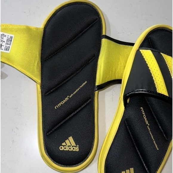 Adidas FITFOAM Slides - Rare - Youth Size 3 - Picture 8 of 11